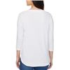 Image 2 : NEW KIRKLAND SIGNATURE V NECK ASYMMETRICAL TOP