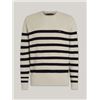 Image 1 : NEW TOMMY HILFIGER STRIPED BOATNECK SWEATER SZ LRG
