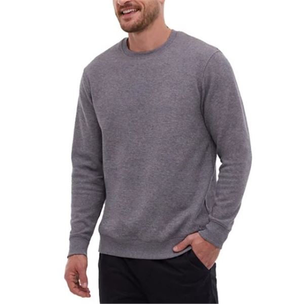 NEW BENCH CREWNECK NO LOGO WAFFLE FLEECE LINED