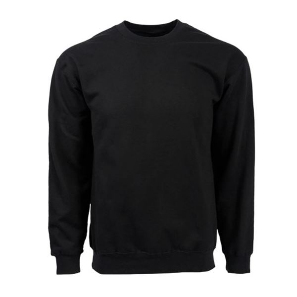NEW BENCH FLEECE NO LOGO CREWNECK SWEATER BLACK