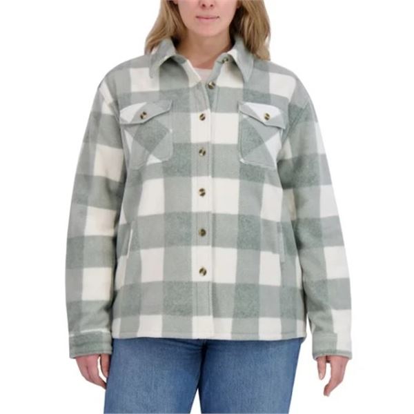 NEW SAGE COLLECTIVE WOMEN'S PLUSH SHACKET SZ XL