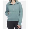 Image 1 : NEW DANSKIN HALF ZIP PULLOVER OVERSIZED FLEECE