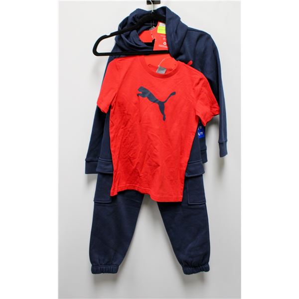 NEW PUMA KIDS THREE PIECE SET SIZE 6X/7