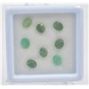 Image 1 : #245-NATURAL GREEN EMERALD 3.80CT