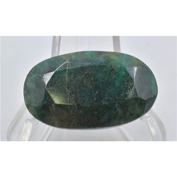 #314-NATURAL GREEN EMERALD GEMSTONE 97.5CT