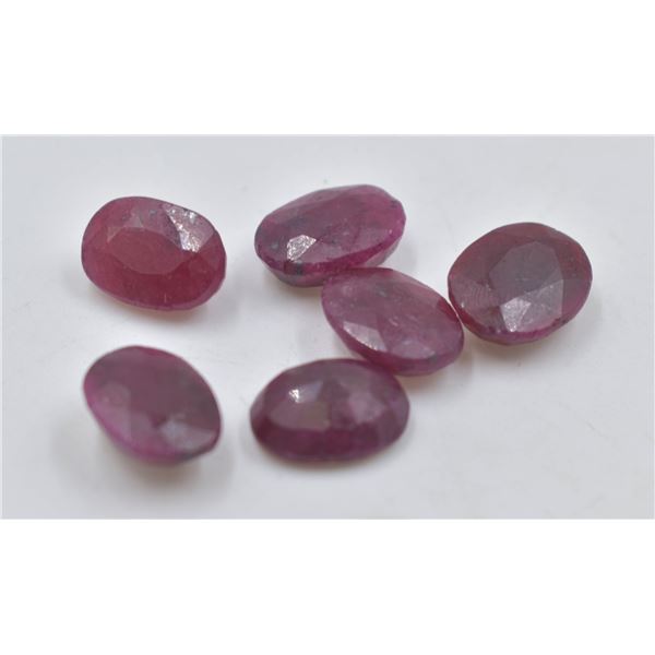 #333-NATURAL RED RUBY GEMSTONES 56.20CT