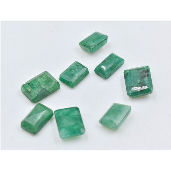 #269-NATURAL GREEN EMERALD GEMSTONES 50.50CT