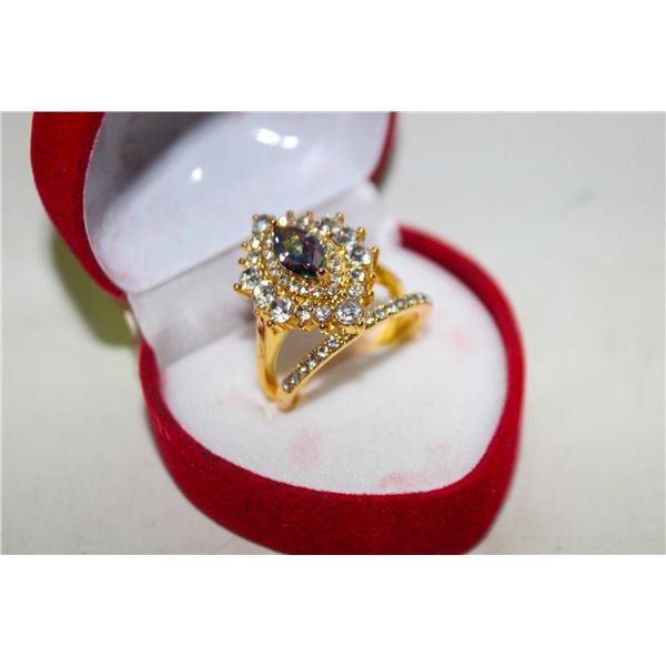 NEW 2PCS/SET RING SET SZ8