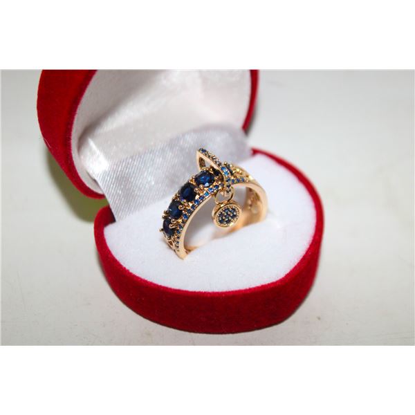 NEW WAMEN'S  MOONSTONE BAND SIZE 9