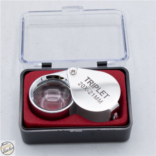 #3960-JEWELLERS LOUPE TRIPLET 20 X 21 MM