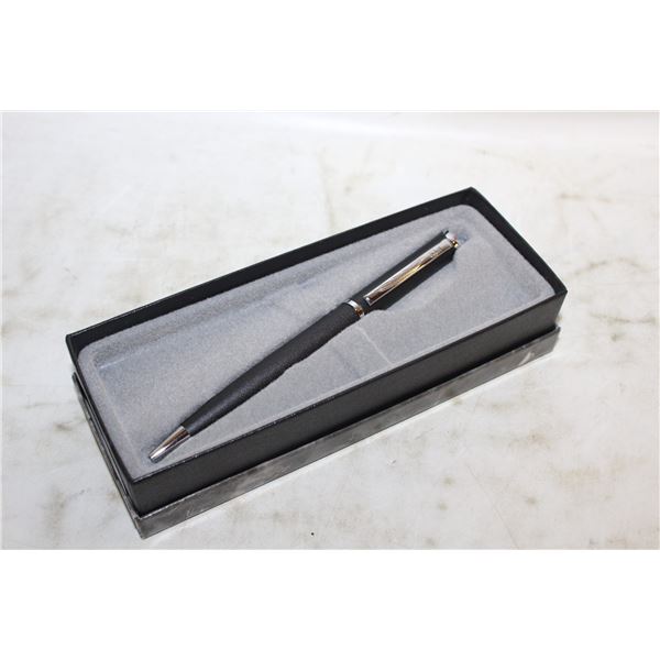 VINTAGE "QUILL" BALLPOINT PEN IN CASE- NEW IN BO