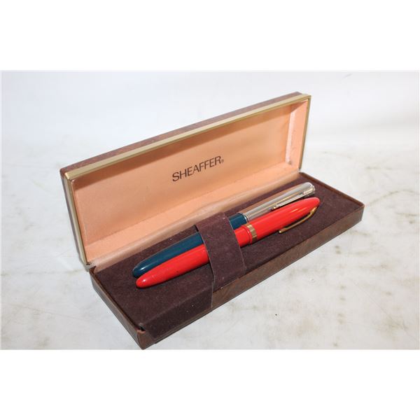 VINTAGE PARKER & SHEAFFER FOUNTAIN PENS (2)