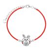 Image 2 : 925S GRA CERTIFIED LUCKY RABBIT SYLE BRACELET