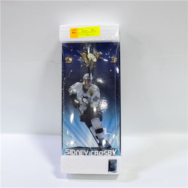 UNOPENED PITTSBURGH PENGUINS SIDNEY CROSBY CLOCK