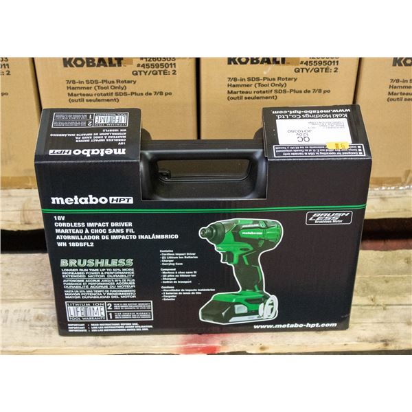 BRAND NEW METABO HPT CORDLESS IMPACT DRIVER