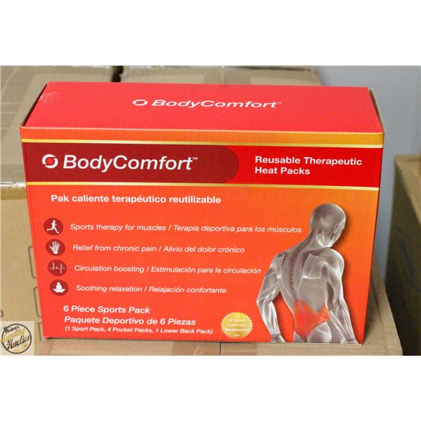 BRAND NEW BODY COMFORT 6 PIECE THERAPEUTIC HEAT