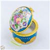 Image 1 : BONBONNIERE PATCH BOX VICTORIAN FRENCH PORCELAIN