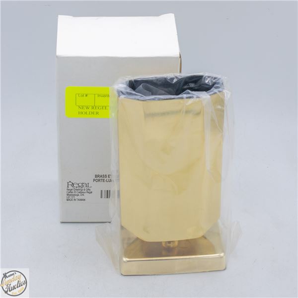 NEW REGEL BRASS EYEGLASSES HOLDER