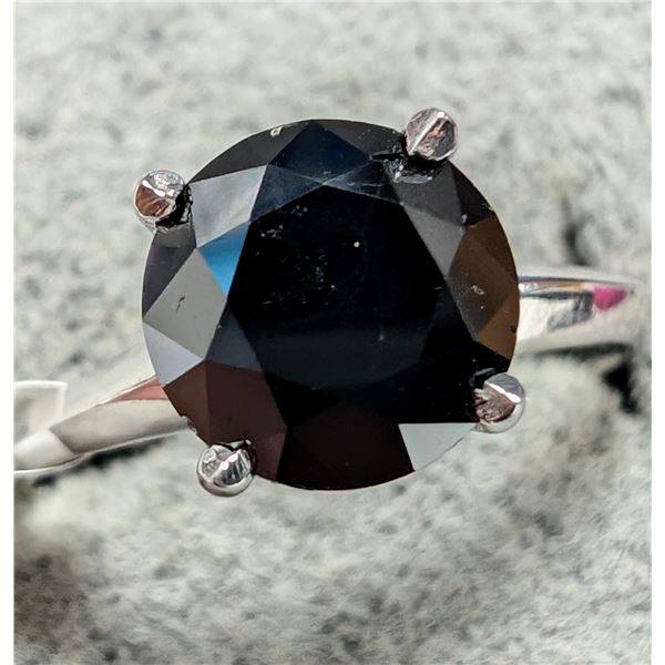 10K(2G) BLACK DIAMOND 1.8CT RING SIZE 5.75