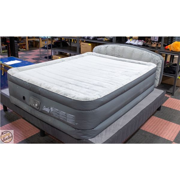 QUEEN SEALY SELF INFLATING AIR MATTRESS