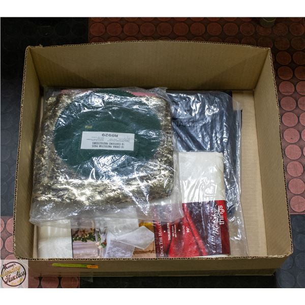 LOT OF NEW TABLE CLOTHS