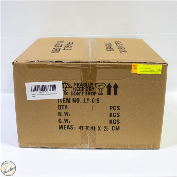 BRAND NEW MODERN DRUM CHANDELIER 4-LIGHT FIXTURE