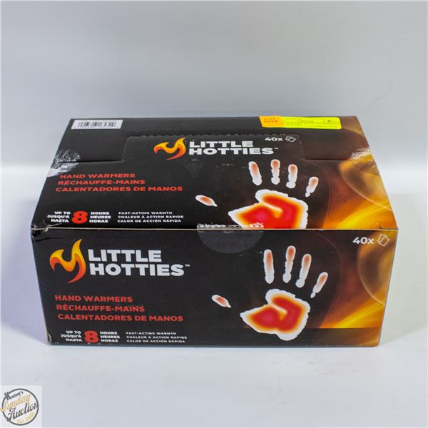 LITTLE HOTTIES HAND WARMERS 40 PK, UP TO 8 HRS
