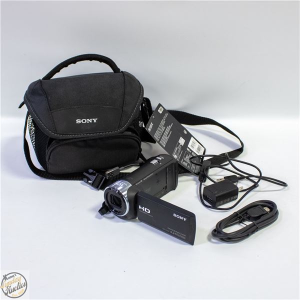 SONY HANDYCAM 9.2MP VIDEO CAMERA MODEL HDR-CX405