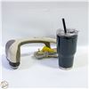 Image 1 : HOMEDICS BACK MASSAGER + GREY TUMBLER