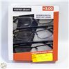 Image 1 : FOSTER GRANT 3 READING GLASSES, 1 CASE, +3.00