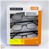 Image 1 : FOSTER GRANT 3 READING GLASSES, 1 CASE, +1.25
