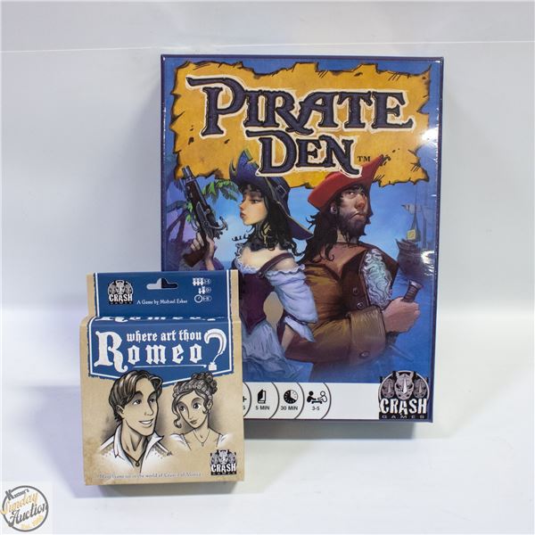 2 BOARD GAMES/ACTIVITIES