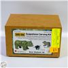 Image 1 : SOAPSTONE CARVING KIT BEAR MEDIUM 3D