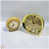 Image 1 : PAIR OF WESCLOX ALARM CLOCKS
