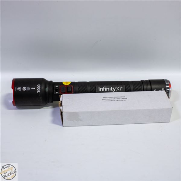 INFINITY X1 7000 LUMENS RECHARGEABLE TORCH