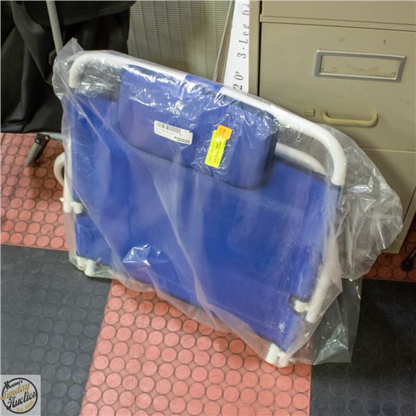 NEW FOLDING CAMPING CHAIR BLUE