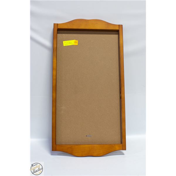 WOOD FRAMED FOR CALENDER DISPLAY