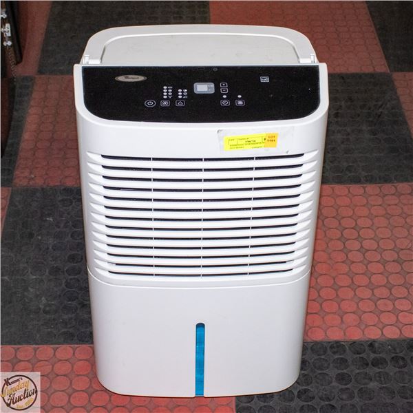 WHIRLPOOL DEHUMIDIFER 50/ PINT DAY MODEL
