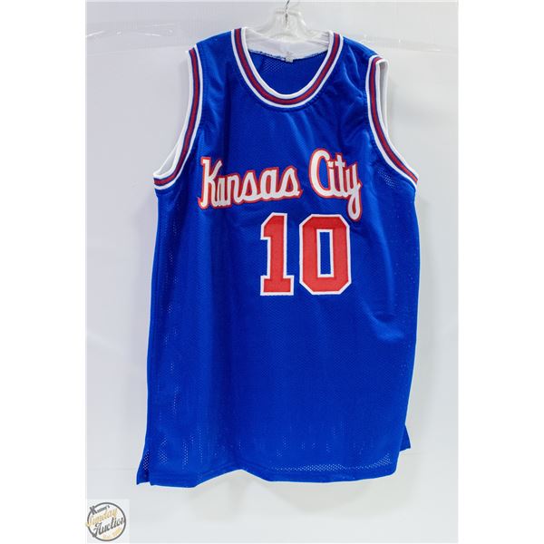 OTIS BIRDSONG SIGNED KINGS BASKETBALL JERSEY &