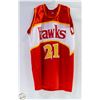 Image 1 : DOMINIQUE WILKINS SIGNED NBA JERSEY WITH COA