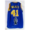 Image 2 : JAMAAL WILKES SIGNED NBA JERSEY WITH COA