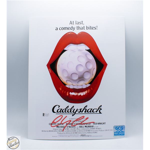 SIGNED CHEVY CHASE - CADDYSHACK - WITH COA