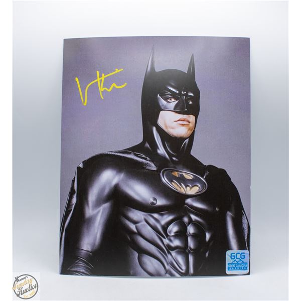 SIGNED VAL KILMER - BATMAN - WITH COA