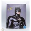 Image 1 : SIGNED VAL KILMER - BATMAN - WITH COA