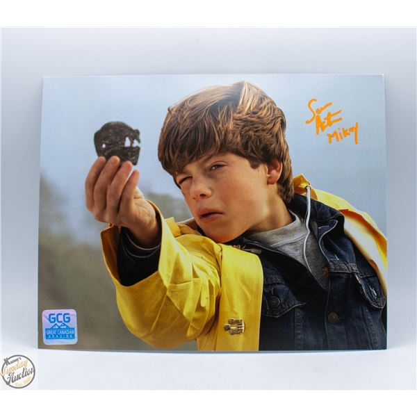 SIGNED SEAN ASTIN - GOONIES - WITH COA