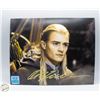 Image 1 : SIGNED ORLANDO BLOOM - LORD OF THE RINGS - W. COA