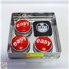 Image 1 : 3 EASY BUTTONS (1 W/BATTERIES) + OILERS