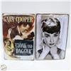 Image 1 : 2 BRAND NEW AUDREY HEPBURN + GARY