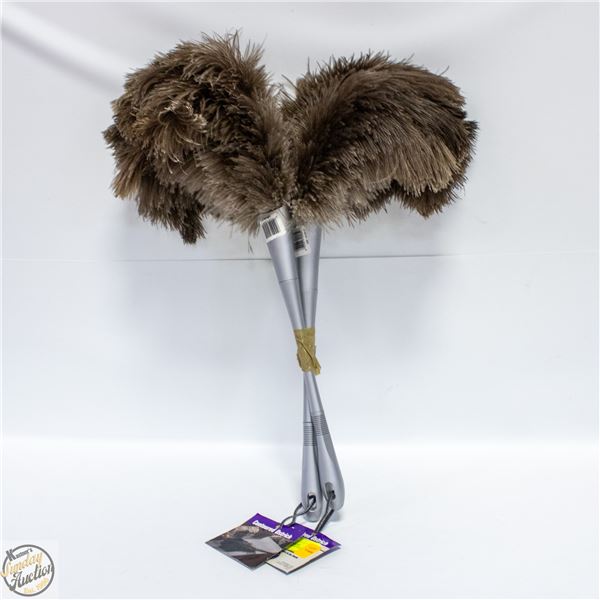 2 NEW FEATHER DUSTERS