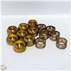Image 1 : LOT OF BRASS NAPIKIN HOLDERS